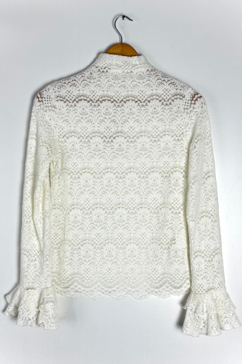 BLUSA CALADA NODE BLANCO