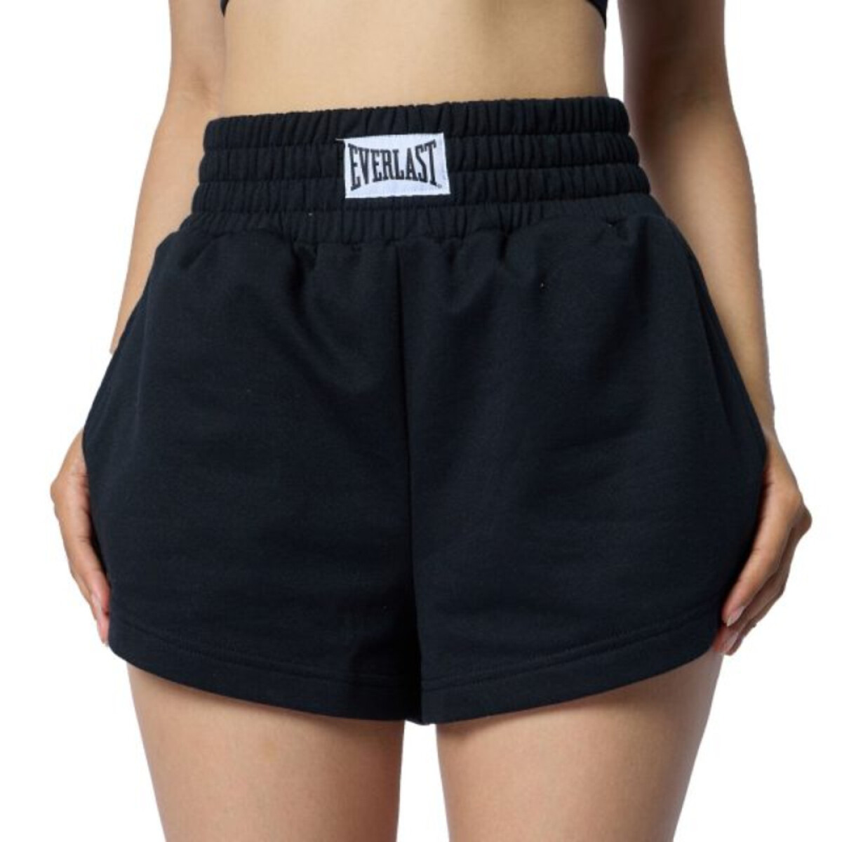 SHORT FEM POLY/COTT EVERLAST CHAMPION BK W6 S - BK 