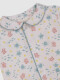 Pijama Estampado Fondo Marino Blanco