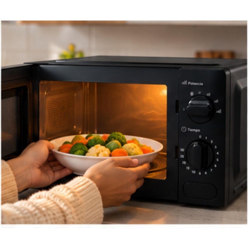 Microondas RCA digital 20 Lts. negro Microondas RCA digital 20 Lts. negro