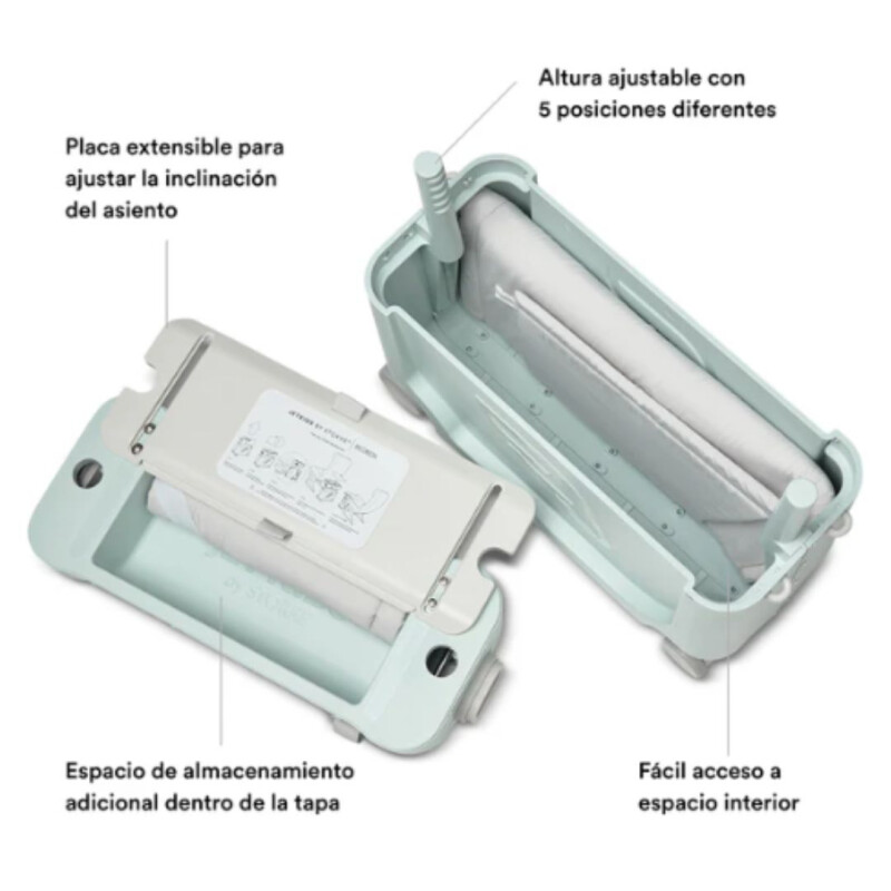 Valija mas Cama- Jetkids Verde Aurora Valija Mas Cama- Jetkids Verde Aurora