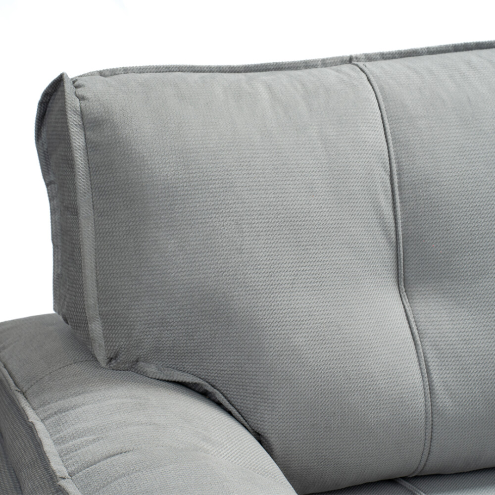 Sillón 3 Cuerpos Montana - Alcohol clean Gris