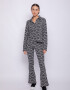 CAMISA ALDANA Negro/Blanco