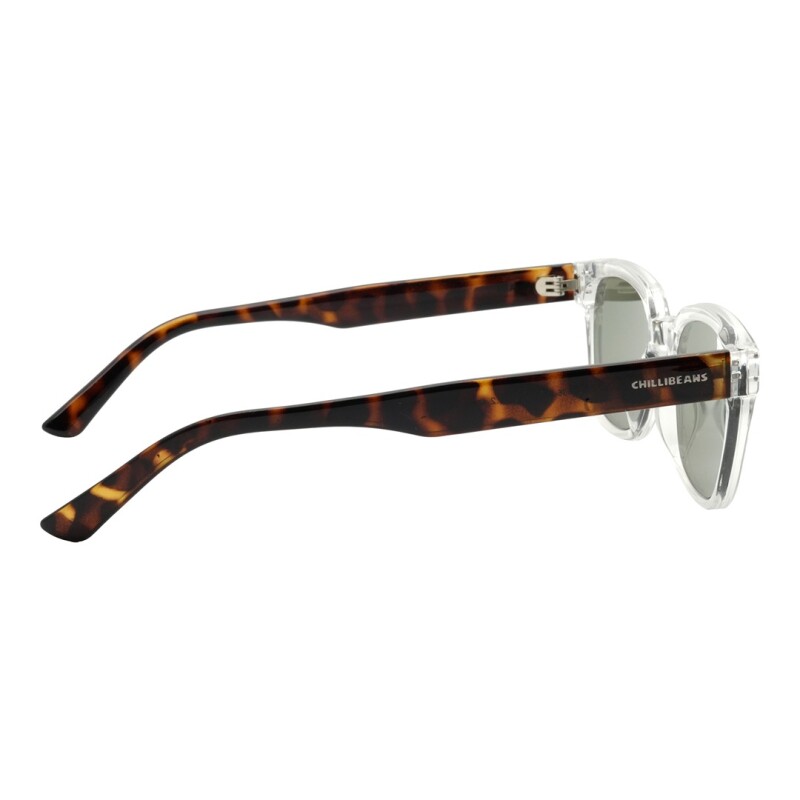 Lentes de Sol Chilli Beans Tepic Transparente - Animal Print