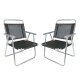 Set X 2 Sillas Overzise NEGRO