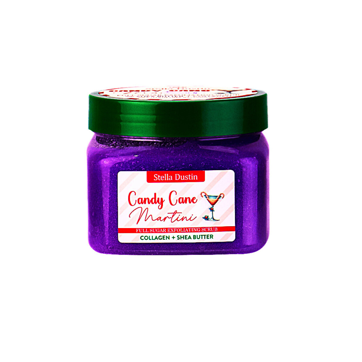 STELLA DUSTIN M SCRUB CANDY CANE MARTINI 