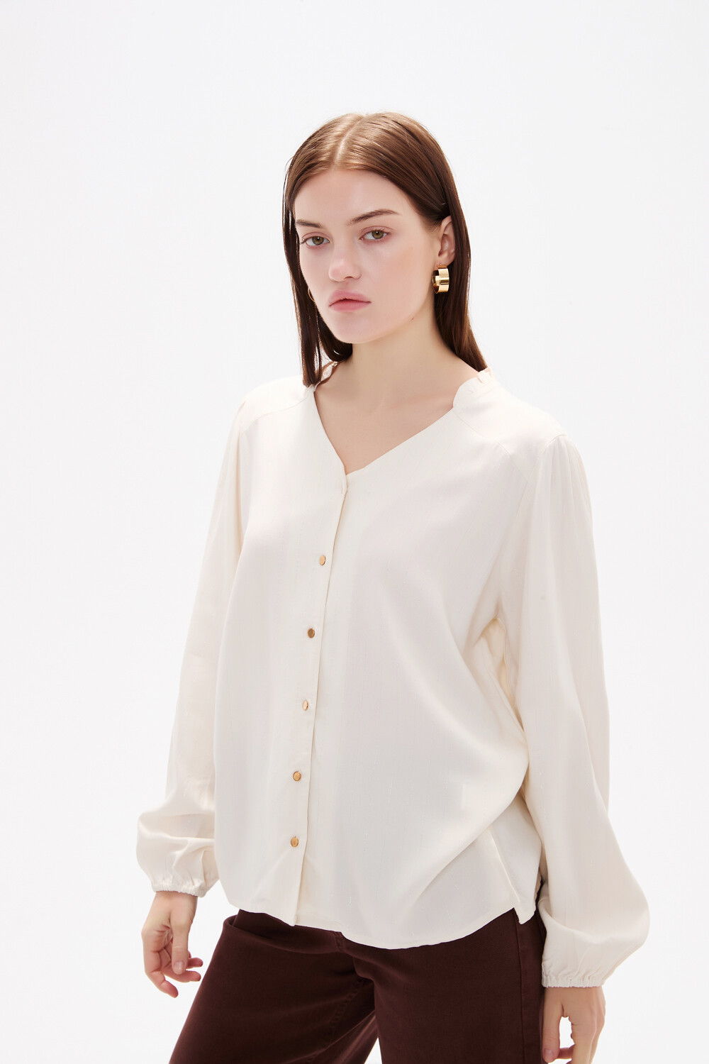 Camisa Blova Crudo / Natural