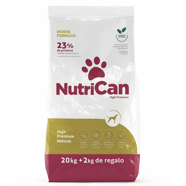 NUTRICAN ADULTO 20 + 2 KG NUTRICAN ADULTO 20 + 2 KG