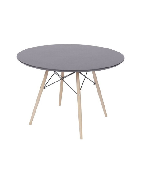 MESA EAMES DKR D110x73CM MDF Y MADERA NEGRO MESA EAMES DKR D110x73CM MDF Y MADERA NEGRO