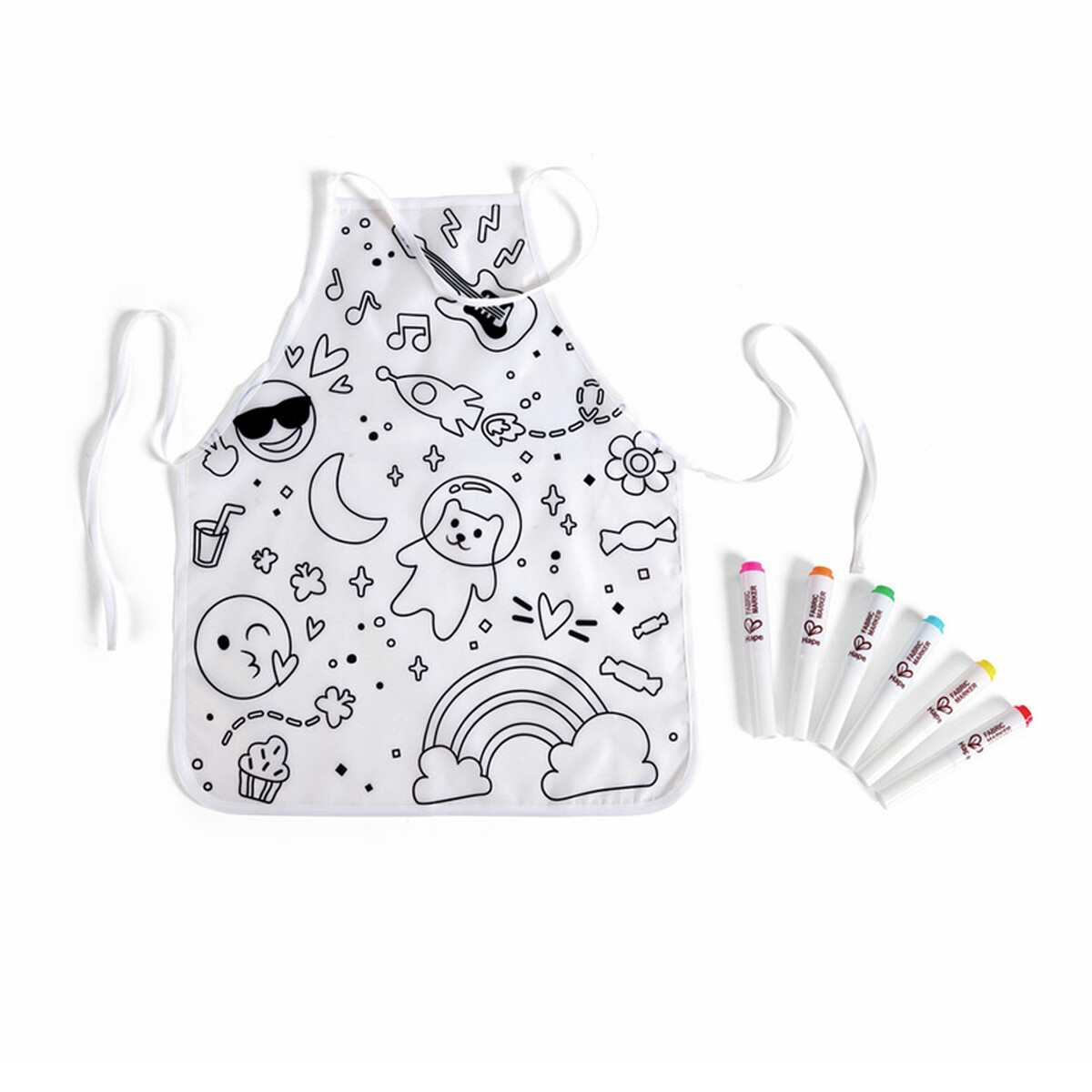 Delantal para colorear Hape 