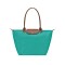 Longchamp -Cartera Longchamp plegable de nylon con cierre y asa larga, Le pliage L 0