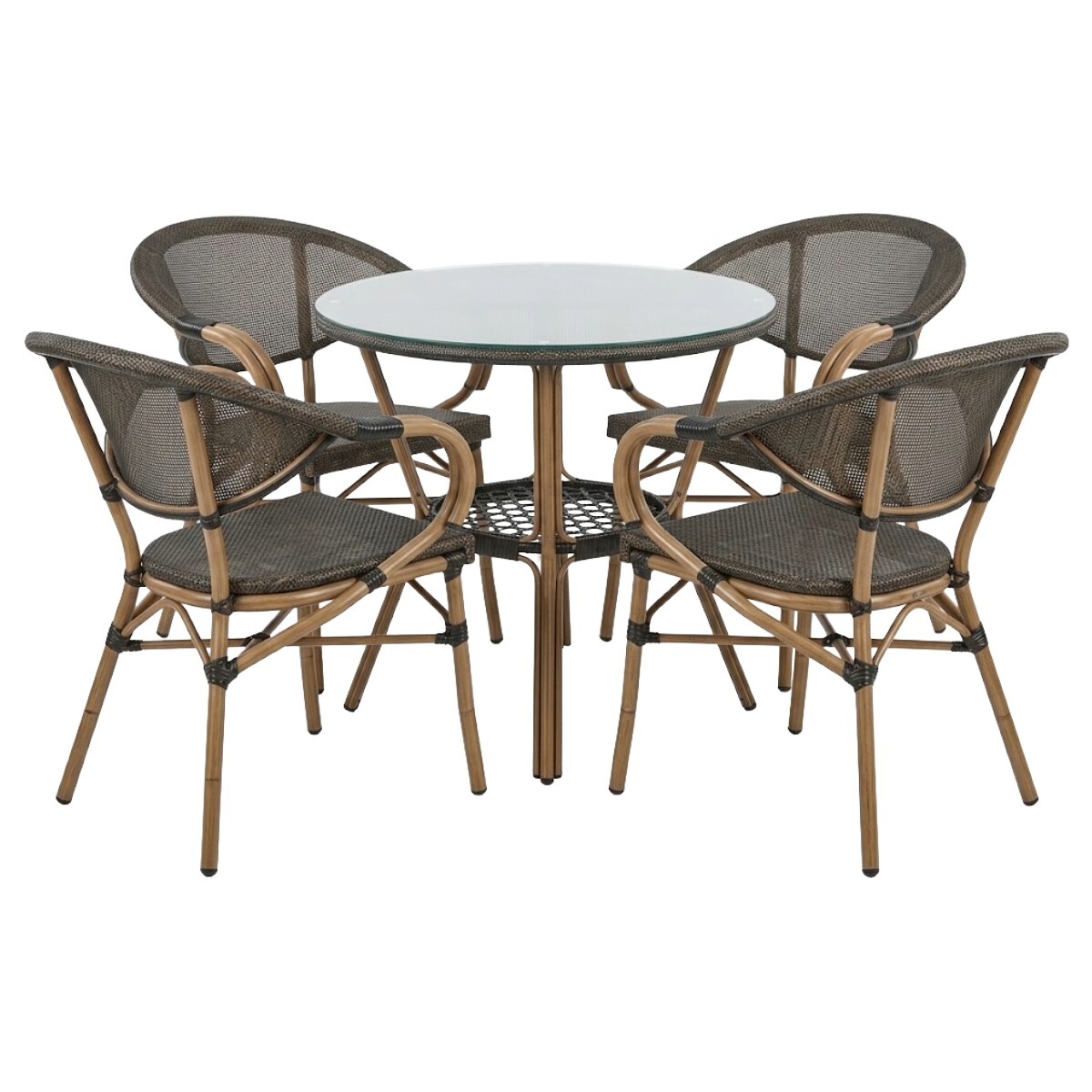 JGO JARDIN NEGRO COMB 5PZAS 
