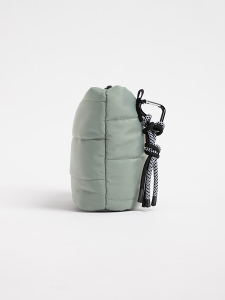 Necessaire capitoneado Verde Seco