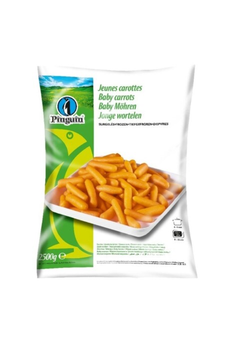 Zanahorias Baby enteras Pinguin - 2.5kg Zanahorias Baby enteras Pinguin - 2.5kg