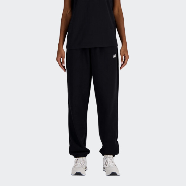 Pantalón New Balance Essentials French Terry Jogger Negro