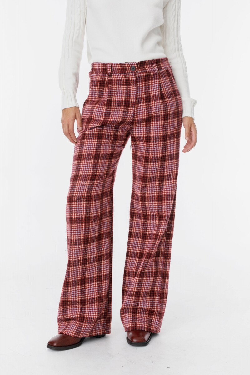 Pantalon Coraline - Bordeaux/Lila 