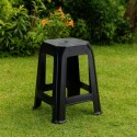 BANQUETA PLASTICO NEGRO 45CM BANQUETA PLASTICO NEGRO 45CM