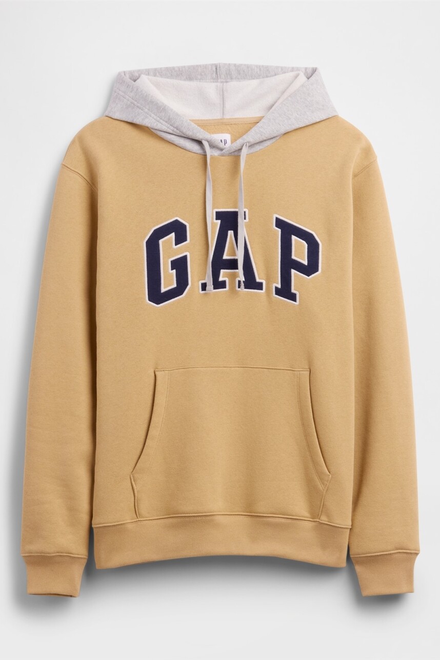 Canguro Logo Gap Hombre Taos Taupe 15-1119 Tcx