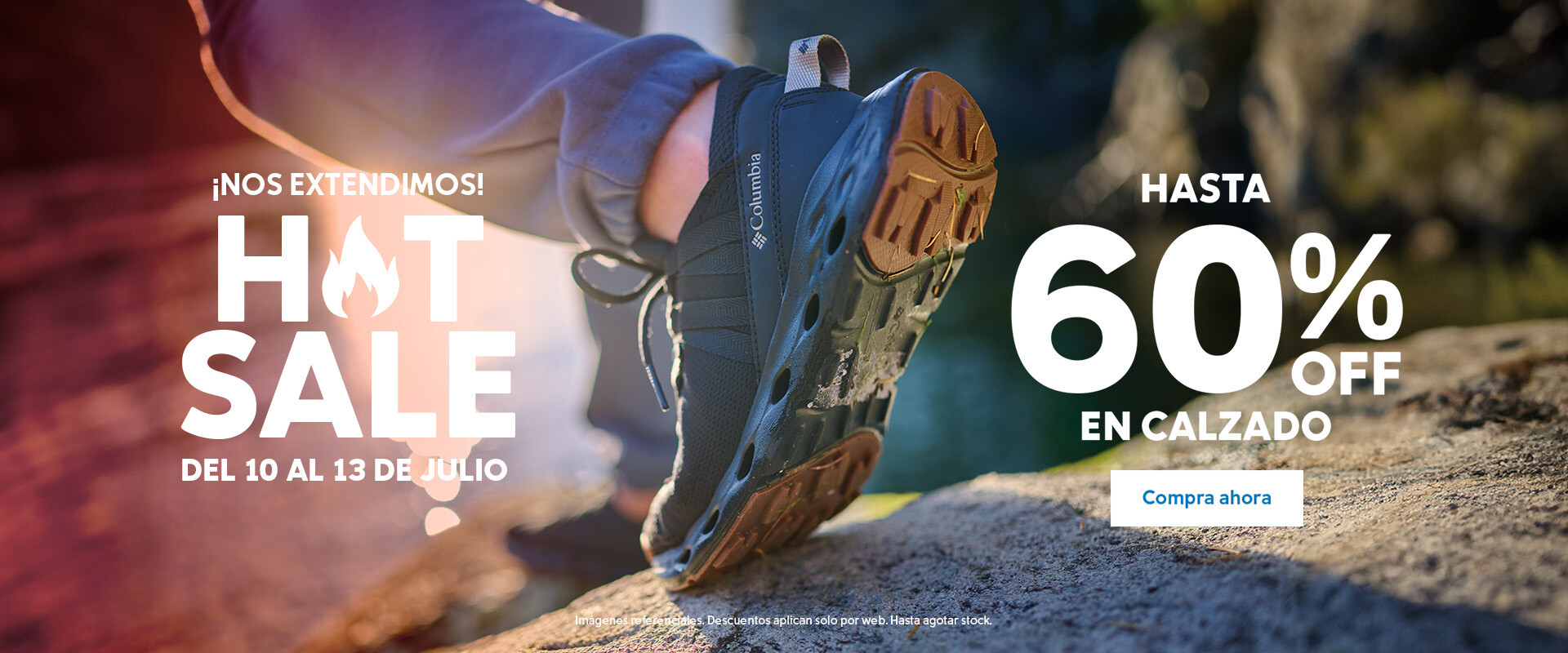 Hasta 60% OFF en calzado