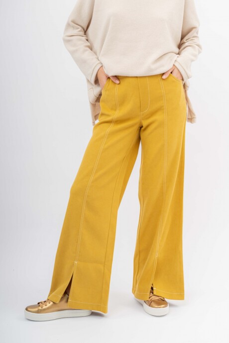 Pantalón Ford Pana fina Mostaza