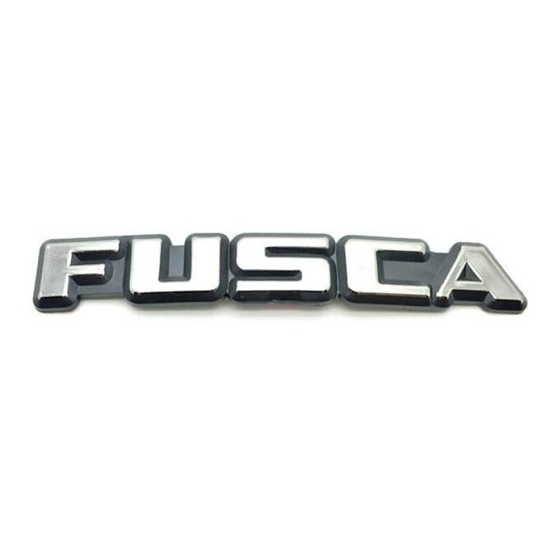 EMBLEMA "FUSCA" (CURVO) Emblema "fusca" (curvo)