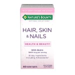 HAIR,SKIN & NAILS NATURES BOUNTY X 60 única