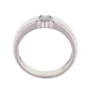 Anillo de oro blanco 18k con brillante (adaptamos nuestros anillos a medida*) N8872W Anillo de oro blanco 18k con brillante (adaptamos nuestros anillos a medida*) N8872W
