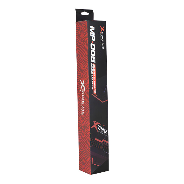 Mousepad Diseño Gamer Xtrike Me MP-005 Precisión 32x27cm Ax Diseño Negro y Rojo
