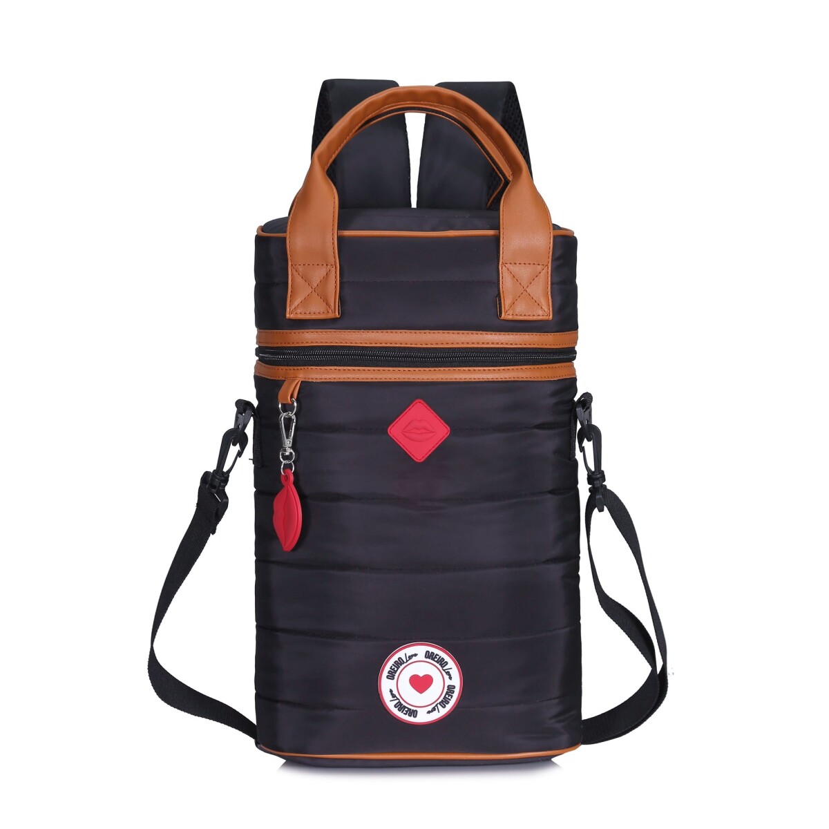 Mochila Las Oreiro Love - Negro 