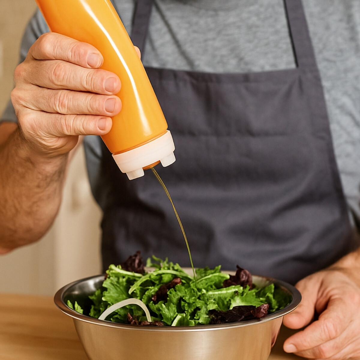 Pomo Push 700 ml transparente 