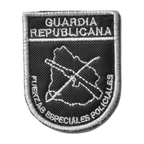 Parche Guardia Republicana - Fuerzas Especiales Policiales Gris