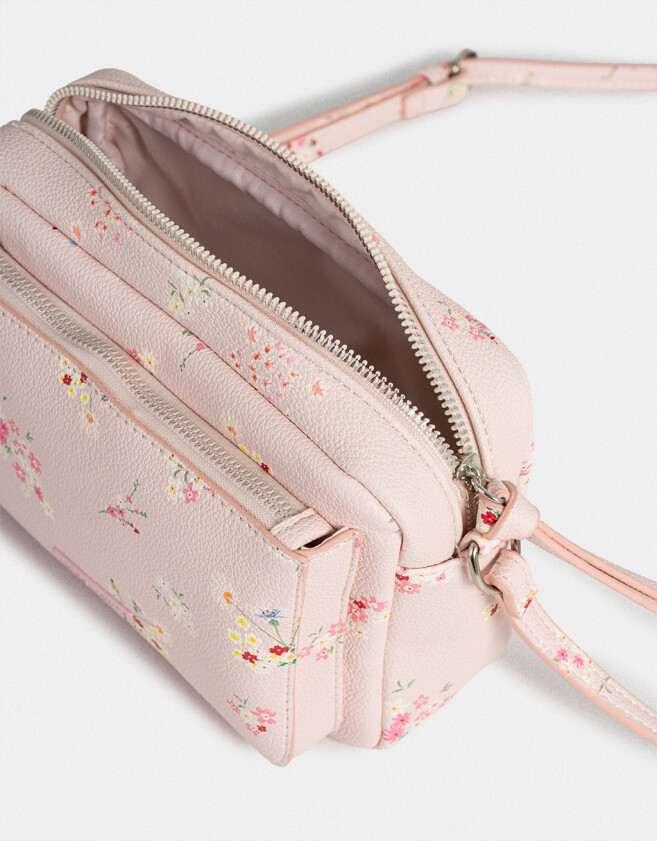 Bandoleras Clasico Bandolera Con Bolsillo - Rosa Viejo