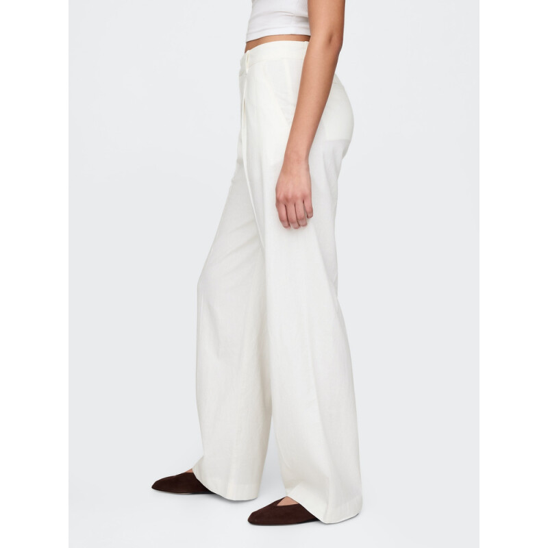 365 LR WIDE LEG - LINEN NEW OFF WHITE OPT1