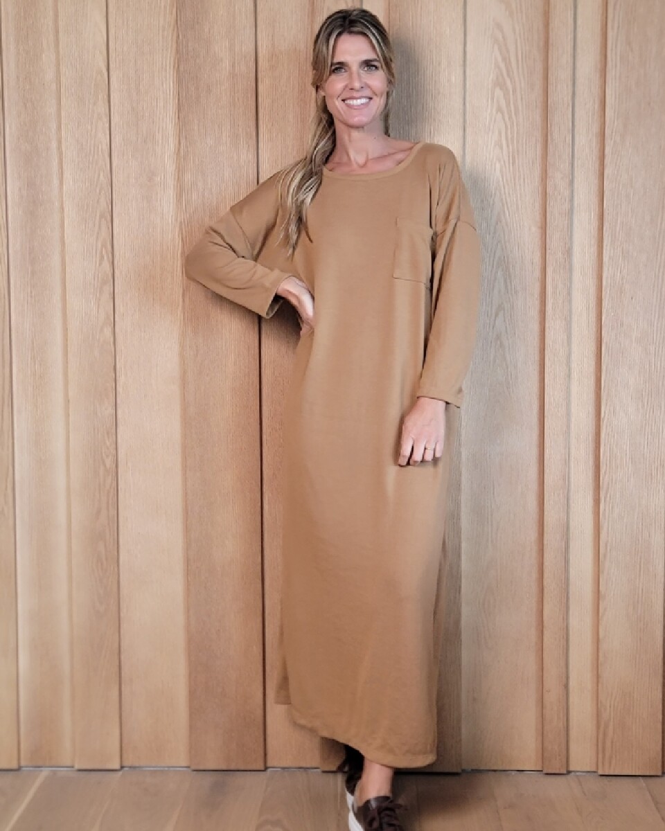 Vestido Jacinta - Camel 