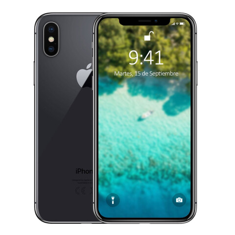 Iphone X (10) 3/64 Gb Re-certificado 4g NEGRO