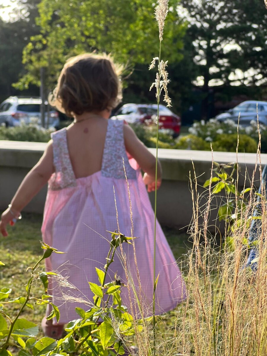 Vestido Tita Liberty Pink Vestido Tita Liberty Pink