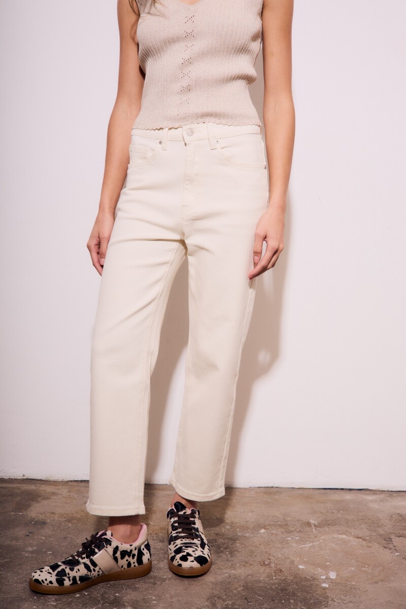 Jean Recto Crudo Crudo