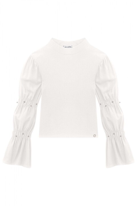 Blusa Manga Larga Blanco