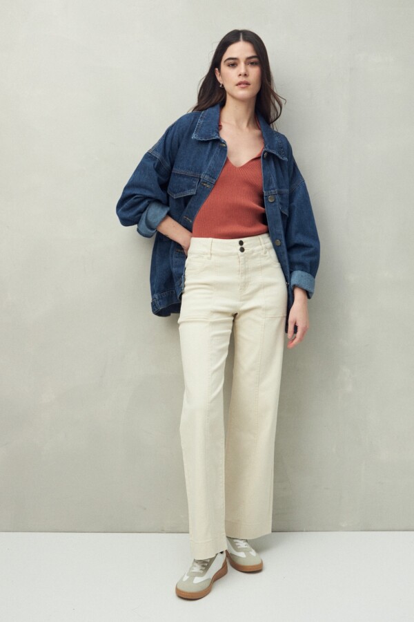 PANTALÓN NIPON Crudo