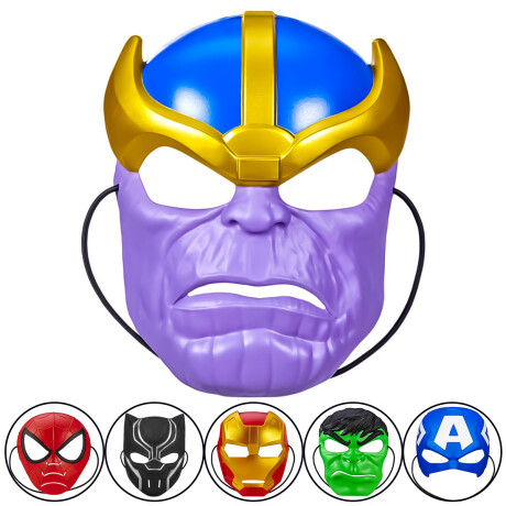 Máscara Hasbro Marvel Avengers Ironman Spiderman Hulk Máscara Hasbro Marvel Avengers Ironman Spiderman Hulk