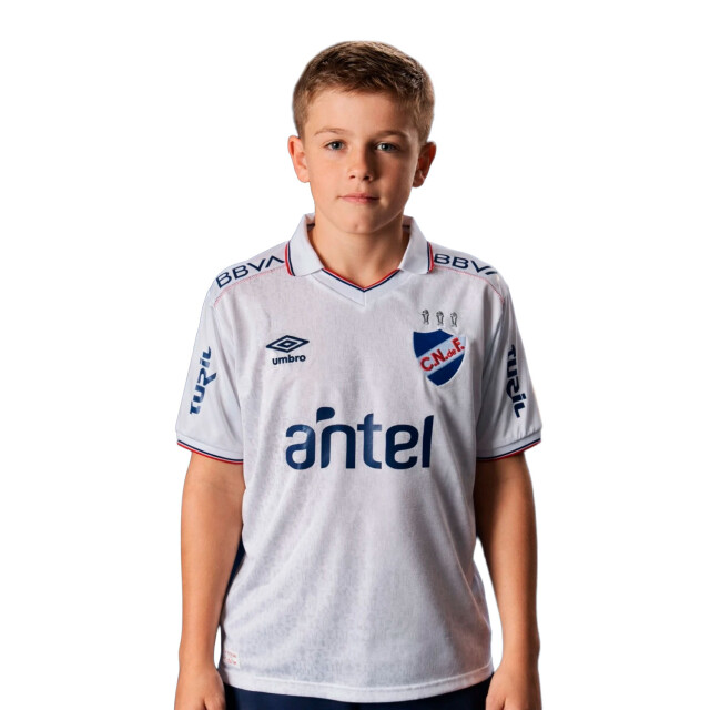 Camiseta de Niños Umbro Nacional Home 2026 Junior Blanco
