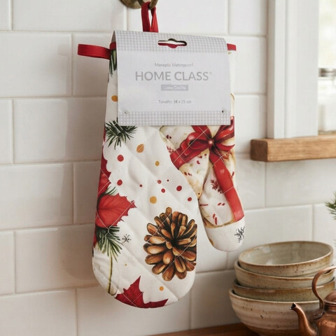 Manopla Impermeable Home Class 18 x 28 cm NAVIDAD 1402 REGALOS