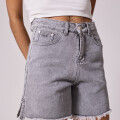 SHORT JEAN INRI DIXIE Gris Claro