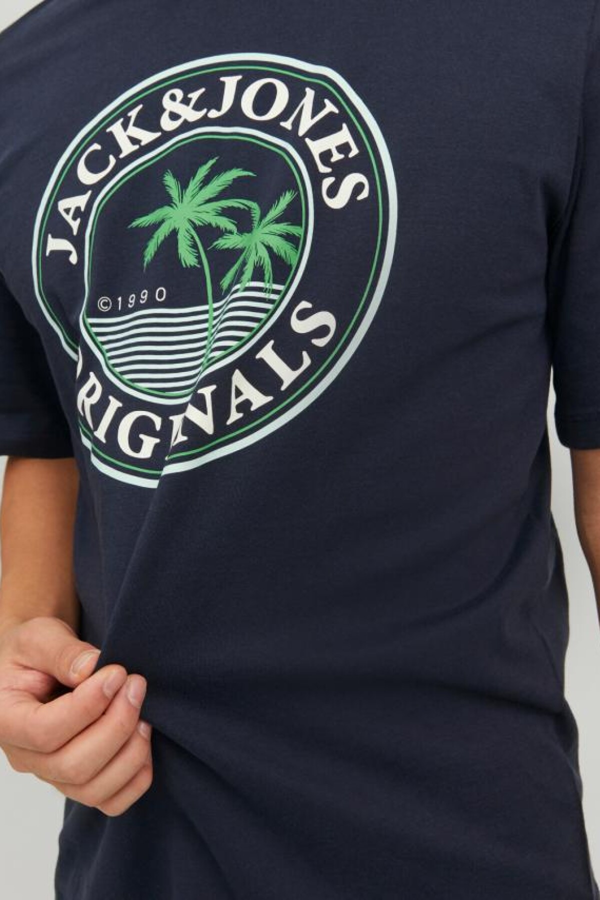 Camiseta Codyy Estampado Summer Vibes Navy Blazer