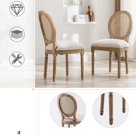 Silla Luis XV Esterillada Silla Luis XV Esterillada