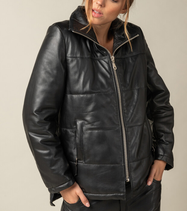 Puffer Sur Negro
