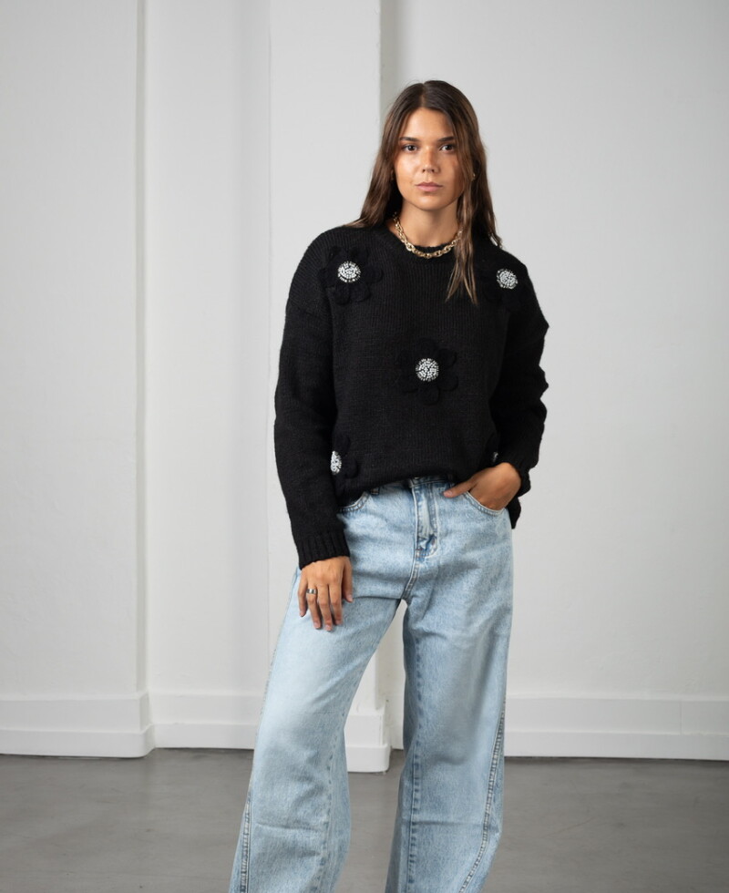 Buzo Valentina negro