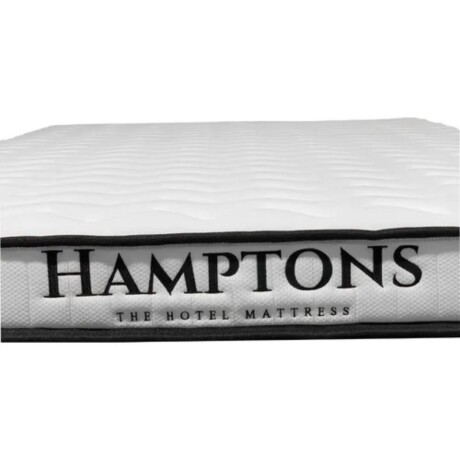 Sommier Plaza y Media Hamptons Memory Foam Negro