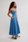 VESTIDO MIDI ANOTHER SEASON Azul