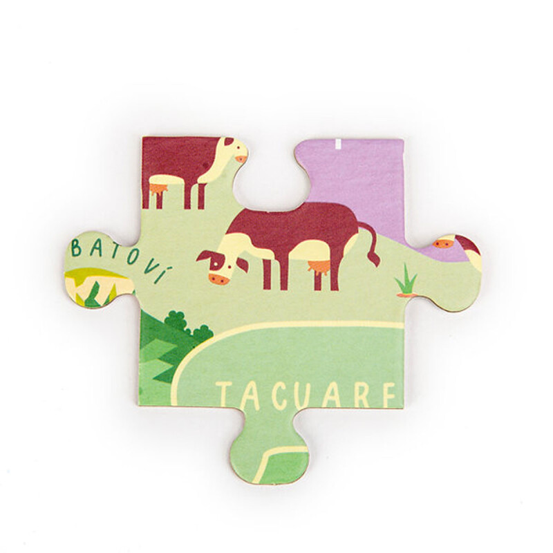 Puzzle Conociendo Uruguay 120 piezas Pika Puzzle Conociendo Uruguay 120 piezas Pika